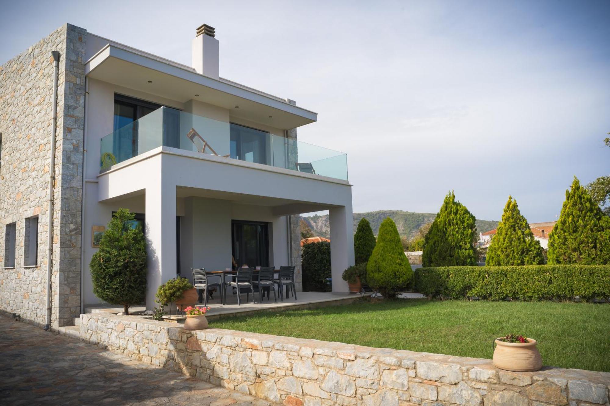 Villa Aggemari Apidias Lakos Exteriör bild